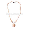 Boho Chic collier de fleurs en cristal de cristal autrichien